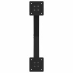 vidaXL Picioare de masă în formă de X, 2 buc., negru, 50x(72-73) cm, oțel vidaXL Picioare de masă în formă de X, 2 buc., negru, 50x(72-73) cm, oțel