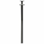 vidaXL Picioare de masă în formă de X, 2 buc., antracit, 90x(72-73) cm, oțel vidaXL Picioare de masă în formă de X, 2 buc., antracit, 90x(72-73) cm, oțel