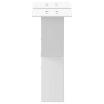 vidaXL Picioare pentru măsuță de cafea în formă de X, 2 buc., alb, 40x(30-31) cm, oțel