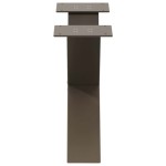 vidaXL Picioare pentru măsuță de cafea în formă de X, 2 buc., oțel natural, 50x(30-31) cm vidaXL Picioare pentru măsuță de cafea în formă de X, 2 buc., oțel natural, 50x(30-31) cm