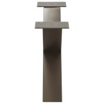 vidaXL Picioare pentru masă de cafea în formă de X, 2 buc., oțel natural, 70x(30-31) cm vidaXL Picioare pentru masă de cafea în formă de X, 2 buc., oțel natural, 70x(30-31) cm