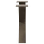 vidaXL Picioare pentru masă de cafea în formă de X, 2 buc., oțel natural, 60 x (42-43) cm vidaXL Picioare pentru masă de cafea în formă de X, 2 buc., oțel natural, 60 x (42-43) cm