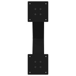 vidaXL Picioare de masă în formă de X, 2 buc., negru, 60x(72-73) cm, oțel vidaXL Picioare de masă în formă de X, 2 buc., negru, 60x(72-73) cm, oțel
