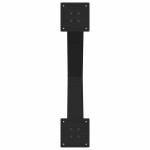vidaXL Picioare de masă în formă de X, 2 buc., negru, 70x(72-73) cm, oțel vidaXL Picioare de masă în formă de X, 2 buc., negru, 70x(72-73) cm, oțel