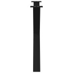 vidaXL Picioare de masă în formă de X, 2 buc., negru, 90x(72-73) cm, oțel vidaXL Picioare de masă în formă de X, 2 buc., negru, 90x(72-73) cm, oțel