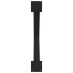 vidaXL Picioare de masă în formă de X, 2 buc., negru, 90x(72-73) cm, oțel vidaXL Picioare de masă în formă de X, 2 buc., negru, 90x(72-73) cm, oțel