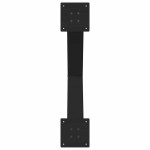 vidaXL Picioare de masă în formă de X, 3 buc., negru, 80x(72-73) cm, oțel vidaXL Picioare de masă în formă de X, 3 buc., negru, 80x(72-73) cm, oțel