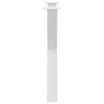vidaXL Picioare de masă în formă de X, 3 buc., alb, 80x(72-73) cm, oțel vidaXL Picioare de masă în formă de X, 3 buc., alb, 80x(72-73) cm, oțel