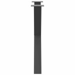 vidaXL Picioare de masă în formă de X, 3 buc., antracit, 80x(72-73) cm, oțel vidaXL Picioare de masă în formă de X, 3 buc., antracit, 80x(72-73) cm, oțel