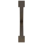 vidaXL Picioare de masă în formă de X, 3 buc., oțel natural, 90x(72-73) cm
