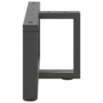 vidaXL Picioare pentru măsuță de cafea în formă de T, 2 buc., antracit, 70x25x(30-31) cm, oțel