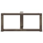 vidaXL Picioare pentru măsuță de cafea în formă de T, 2 buc., negru, 70x25x(30-31) cm, oțel vidaXL Picioare pentru măsuță de cafea în formă de T, 2 buc., negru, 70x25x(30-31) cm, oțel