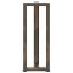 vidaXL Picioare de masă consolă în formă de T, 2 buc., negru, 38x25x(72-73) cm, oțel vidaXL Picioare de masă consolă în formă de T, 2 buc., negru, 38x25x(72-73) cm, oțel