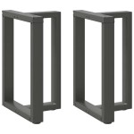 vidaXL Picioare de masă în formă de T, 2 buc., antracit, 50x35x(72-73) cm, oțel vidaXL Picioare de masă în formă de T, 2 buc., antracit, 50x35x(72-73) cm, oțel