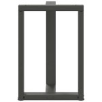vidaXL Picioare de masă în formă de T, 2 buc., antracit, 50x35x(72-73) cm, oțel vidaXL Picioare de masă în formă de T, 2 buc., antracit, 50x35x(72-73) cm, oțel