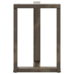 vidaXL Picioare de masă în formă de T, 2 buc., negru, 50x35x(72-73) cm, oțel vidaXL Picioare de masă în formă de T, 2 buc., negru, 50x35x(72-73) cm, oțel