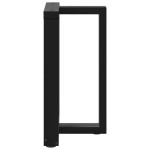 vidaXL Picioare de masă în formă de T, 2 buc., negru, 60x35x(72-73) cm, oțel vidaXL Picioare de masă în formă de T, 2 buc., negru, 60x35x(72-73) cm, oțel