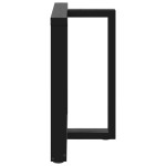 vidaXL Picioare de masă în formă de T, 2 buc., negru, 70x35x(72-73) cm, oțel vidaXL Picioare de masă în formă de T, 2 buc., negru, 70x35x(72-73) cm, oțel