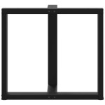 vidaXL Picioare de masă în formă de T, 2 buc., negru, 70x35x(72-73) cm, oțel vidaXL Picioare de masă în formă de T, 2 buc., negru, 70x35x(72-73) cm, oțel