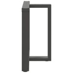 vidaXL Picioare de masă în formă de T, 2 buc., antracit, 70x35x(72-73) cm, oțel vidaXL Picioare de masă în formă de T, 2 buc., antracit, 70x35x(72-73) cm, oțel