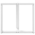 vidaXL Picioare de masă în formă de T, 2 buc., alb, 80x35x(72-73) cm, oțel vidaXL Picioare de masă în formă de T, 2 buc., alb, 80x35x(72-73) cm, oțel