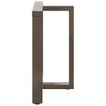 vidaXL Picioare de masă în formă de T, 2 buc., negru, 80x35x(72-73) cm, oțel vidaXL Picioare de masă în formă de T, 2 buc., negru, 80x35x(72-73) cm, oțel