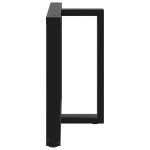 vidaXL Picioare de masă în formă de T, 2 buc., negru, 90x35x(72-73) cm, oțel vidaXL Picioare de masă în formă de T, 2 buc., negru, 90x35x(72-73) cm, oțel