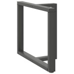 vidaXL Picioare de masă în formă de T, 2 buc., antracit, 90x35x(72-73) cm, oțel vidaXL Picioare de masă în formă de T, 2 buc., antracit, 90x35x(72-73) cm, oțel