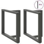 vidaXL Picioare de masă în formă de T, 2 buc., antracit, 90x35x(72-73) cm, oțel vidaXL Picioare de masă în formă de T, 2 buc., antracit, 90x35x(72-73) cm, oțel