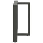 vidaXL Picioare de masă în formă de T, 2 buc., antracit, 90x35x(72-73) cm, oțel vidaXL Picioare de masă în formă de T, 2 buc., antracit, 90x35x(72-73) cm, oțel