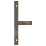 vidaXL Picioare de masă în formă de T, 2 buc., negru, 90x35x(72-73) cm, oțel vidaXL Picioare de masă în formă de T, 2 buc., negru, 90x35x(72-73) cm, oțel