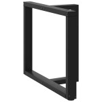 vidaXL Picioare de masă în formă de T, 2 buc., negru, 100x35x(72-73) cm, oțel vidaXL Picioare de masă în formă de T, 2 buc., negru, 100x35x(72-73) cm, oțel
