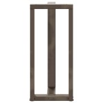 vidaXL Picioare de masă de bar în formă de T, 2 buc., negru, 40x35x(90-91) cm, oțel