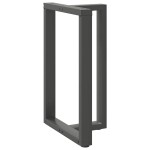 vidaXL Picioare de masă de bar în formă de T, 2 buc., antracit, 60x35x(90-91) cm, oțel vidaXL Picioare de masă de bar în formă de T, 2 buc., antracit, 60x35x(90-91) cm, oțel