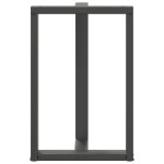 vidaXL Picioare de masă de bar în formă de T, 2 buc., antracit, 60x35x(90-91) cm, oțel vidaXL Picioare de masă de bar în formă de T, 2 buc., antracit, 60x35x(90-91) cm, oțel