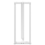 vidaXL Picioare de masă de bar în formă de T, 2 buc., alb, 40x35x(100-101) cm, oțel vidaXL Picioare de masă de bar în formă de T, 2 buc., alb, 40x35x(100-101) cm, oțel