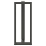 vidaXL Picioare de masă de bar în formă de T, 2 buc., antracit, 40x35x(100-101) cm, oțel vidaXL Picioare de masă de bar în formă de T, 2 buc., antracit, 40x35x(100-101) cm, oțel