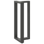 vidaXL Picioare de masă de bar în formă de T, 2 buc., antracit, 50x35x(100-101) cm, oțel vidaXL Picioare de masă de bar în formă de T, 2 buc., antracit, 50x35x(100-101) cm, oțel