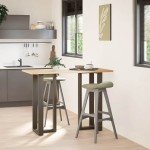 vidaXL Picioare de masă de bar în formă de T, 2 buc., negru, 50x35x(100-101) cm, oțel vidaXL Picioare de masă de bar în formă de T, 2 buc., negru, 50x35x(100-101) cm, oțel