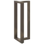 vidaXL Picioare de masă de bar în formă de T, 2 buc., negru, 50x35x(100-101) cm, oțel vidaXL Picioare de masă de bar în formă de T, 2 buc., negru, 50x35x(100-101) cm, oțel