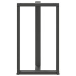 vidaXL Picioare de masă de bar în formă de T, 2 buc., antracit, 60x35x(100-101) cm, oțel vidaXL Picioare de masă de bar în formă de T, 2 buc., antracit, 60x35x(100-101) cm, oțel