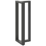 vidaXL Picioare de masă de bar în formă de T, 2 buc., antracit, 40x35x(110-111) cm, oțel vidaXL Picioare de masă de bar în formă de T, 2 buc., antracit, 40x35x(110-111) cm, oțel