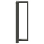 vidaXL Picioare de masă de bar în formă de T, 2 buc., antracit, 40x35x(110-111) cm, oțel vidaXL Picioare de masă de bar în formă de T, 2 buc., antracit, 40x35x(110-111) cm, oțel