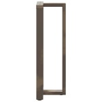vidaXL Picioare de masă de bar în formă de T, 2 buc., negru, 40x35x(110-111) cm, oțel
