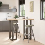 vidaXL Picioare de masă de bar în formă de T, 2 buc., negru, 60x35x(110-111) cm, oțel vidaXL Picioare de masă de bar în formă de T, 2 buc., negru, 60x35x(110-111) cm, oțel