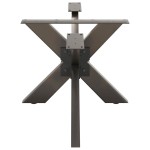 vidaXL Picior masă de cafea, formă de păianjen, negru, 98x58x(42-43) cm, oțel vidaXL Picior masă de cafea, formă de păianjen, negru, 98x58x(42-43) cm, oțel