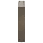vidaXL Picioare pentru masă de cafea în formă de U, 2 buc., oțel natural, 40x(30-31) cm vidaXL Picioare pentru masă de cafea în formă de U, 2 buc., oțel natural, 40x(30-31) cm