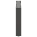 vidaXL Picioare pentru măsuță de cafea în formă de U, 2 buc., antracit, 50x(30-31) cm, oțel vidaXL Picioare pentru măsuță de cafea în formă de U, 2 buc., antracit, 50x(30-31) cm, oțel