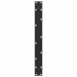 vidaXL Picioare pentru măsuță de cafea în formă de U, 2 buc., negru, 60x(30-31) cm, oțel vidaXL Picioare pentru măsuță de cafea în formă de U, 2 buc., negru, 60x(30-31) cm, oțel