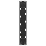 vidaXL Picioare pentru măsuță de cafea în formă de U, 2 buc., negru, 28x(42-43) cm, oțel vidaXL Picioare pentru măsuță de cafea în formă de U, 2 buc., negru, 28x(42-43) cm, oțel